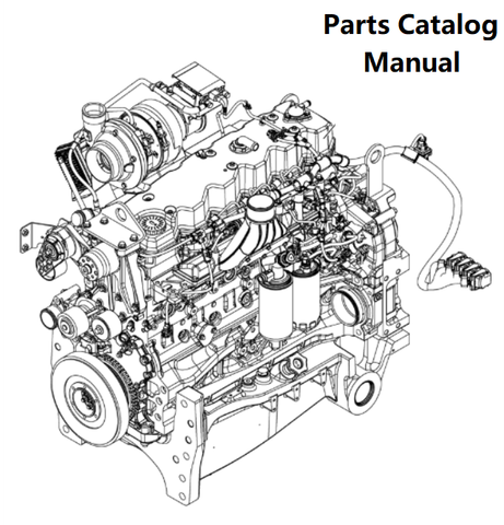 Download Parts Catalog Manual - New Holland V001 Engine F4DGE617E PN/5802486521-199KW - PDF File