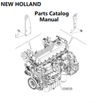 New Holland V001 Engine Parts Catalog Manual F2CGE613E PN/5802423420 - PDF File