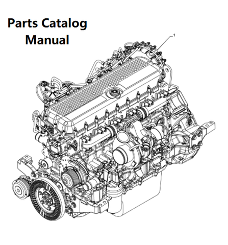 Parts Catalog Manual - New Holland V002 Engine F3HGE613E PN/5802512675 - PDF File Download