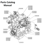 Download Parts Catalog Manual - New Holland V002 Engine F4DGE413E PN/5802543937-91KW - PDF File 
