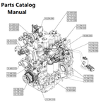 Download Parts Catalog Manual - New Holland V002 Engine F4DGE413R PN/5802728286-96KW - PDF File 