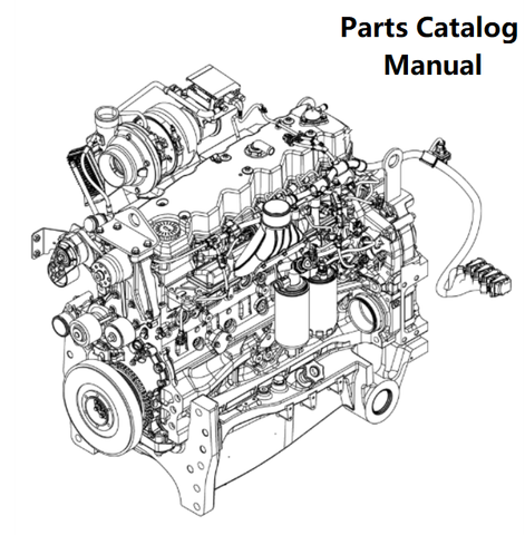 Download Parts Catalog Manual - New Holland V002 Engine F4DGE6136 PN/5802555166-128KW - PDF File 