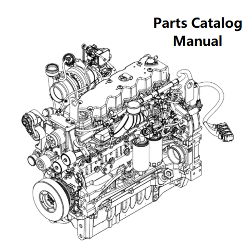 Download Parts Catalog Manual - New Holland V002 Engine F4DGE6137 PN/5802708084-147KW - PDF File 