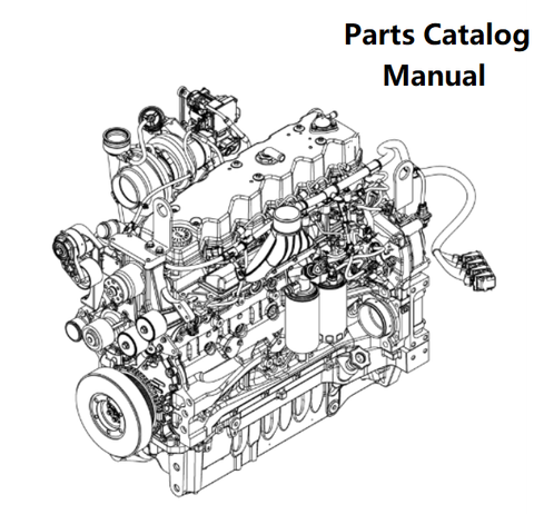Download Parts Catalog Manual - New Holland V002 Engine F4DGE6139 PN/5802727117-125KW - PDF File 