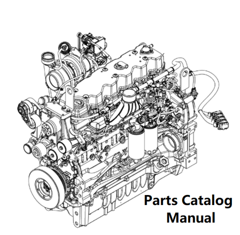 Download Parts Catalog Manual - New Holland V002 Engine F4DGE613U PN/5802492603-174KW - PDF File 