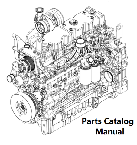 Download Parts Catalog Manual - New Holland V002 Engine F4DGE613V PN/5802492610-129KW - PDF File 