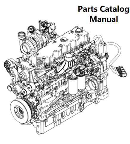 Download Parts Catalog Manual - New Holland V002 Engine F4DGE613Y PN/5802492602-185KW - PDF File 