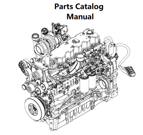 Download Parts Catalog Manual - New Holland V002 Engine F4DGE614A PN/5802727116-110KW - PDF File 