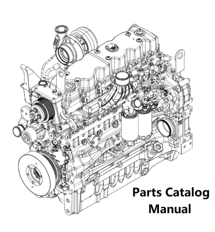 Download Parts Catalog Manual - New Holland V002 Engine F4DGE617E PN/5802495714-199KW - PDF File