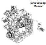 Download Parts Catalog Manual - New Holland V003 Engine F4DGE413F PN/5802543944-83KW - PDF File 