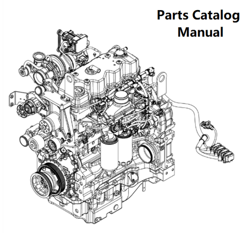 Download Parts Catalog Manual - New Holland V003 Engine F4DGE413F PN/5802543944-83KW - PDF File 