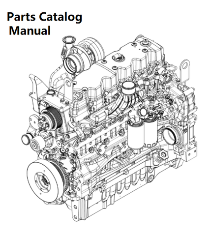 Download Parts Catalog Manual - New Holland V003 Engine F4DGE613D PN/5802487082-159KW - PDF File 