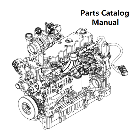 Download Parts Catalog Manual - New Holland V003 Engine F4DGE613S PN/5802708088-136KW - PDF File 