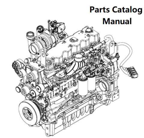 Download Parts Catalog Manual - New Holland V003 Engine F4DGE613T PN/5802764104-144KW - PDF File 