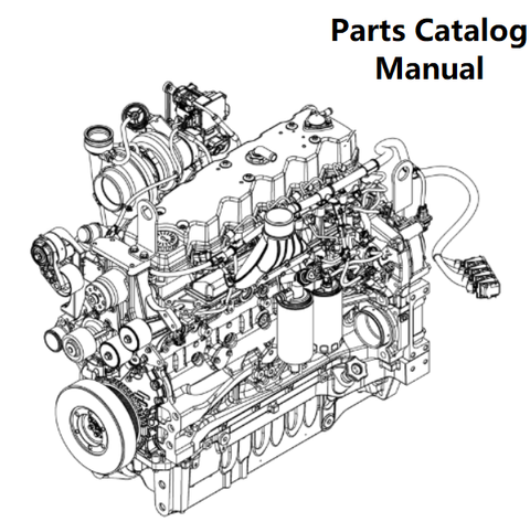 Download Parts Catalog Manual - New Holland V003 Engine F4DGE613V PN/5802764106-129KW - PDF File 