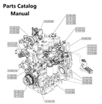 Download Parts Catalog Manual - New Holland V004 Engine F4DGE413C PN/5802502939-105KW - PDF File 