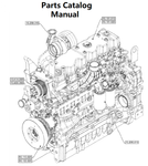 Download Parts Catalog Manual - New Holland V004 Engine F4DGE613D PN/5802492604-159KW - PDF File 