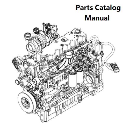 Download Parts Catalog Manual - New Holland V004 Engine F4DGE613N PN/5802708082-151KW - PDF File 