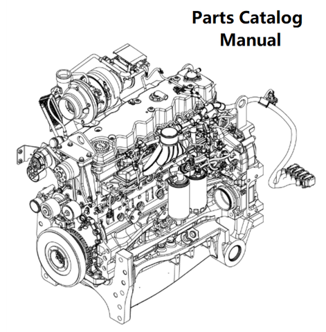 Download Parts Catalog Manual - New Holland V004 Engine F4DGE617D PN/5802483563-221KW - PDF File 