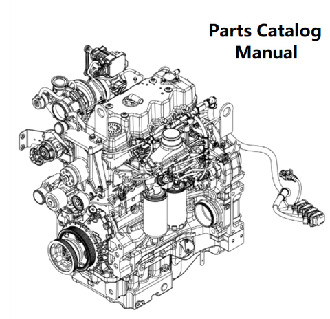 Download Parts Catalog Manual - New Holland V006 Engine F4DGE413C PN/5802507231-105KW - PDF File 