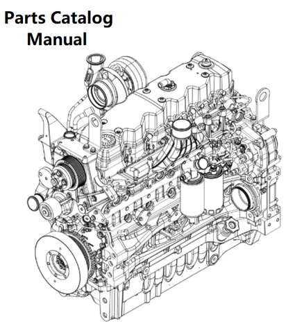 Download Parts Catalog Manual - New Holland V006 Engine F4DGE613D PN/5802492606-159KW - PDF File 