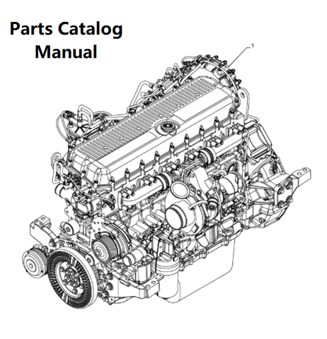 Parts Catalog Manual - New Holland V007 Engine F3HGE613A PN/5802712023 - PDF File Download
