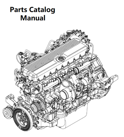 Parts Catalog Manual - New Holland V008 Engine F3GGE613A PN/5802712009 - PDF File Download