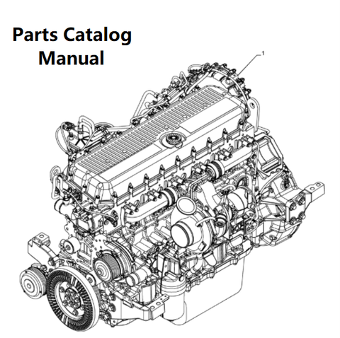 Parts Catalog Manual - New Holland V008 Engine F3HGE613B PN/5802712032 - PDF File Download