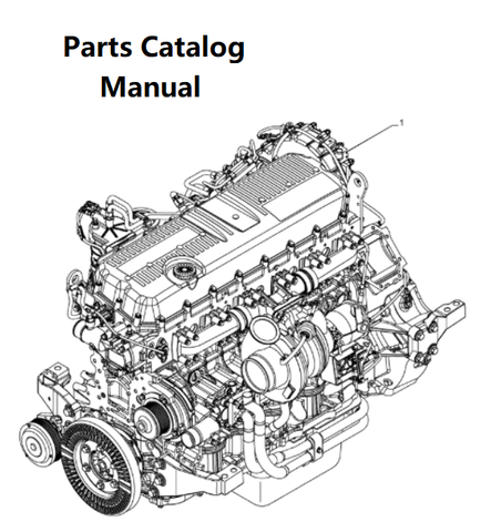 Parts Catalog Manual - New Holland V009 Engine F3GGE613A PN/5802712008 - PDF File Download