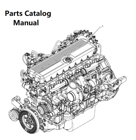 Parts Catalog Manual - New Holland V009 Engine F3HGE613A PN/5802712031 - PDF File Download