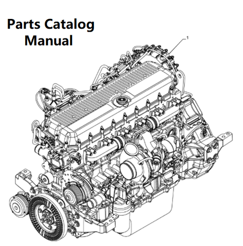 Parts Catalog Manual - New Holland V009 Engine F3HGE613B PN/5802712028 - PDF File Download