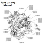 Download Parts Catalog Manual - New Holland V009 Engine F4DGE413C PN/5802543947-105KW - PDF File 