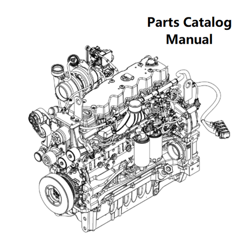 Download Parts Catalog Manual - New Holland V010 Engine F4DGE613C PN/5802764097-191KW - PDF File 