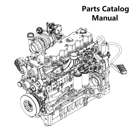 Download Parts Catalog Manual - New Holland V009 Engine F4DGE613D PN/5802764102-159KW - PDF File 