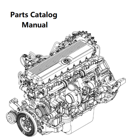 Parts Catalog Manual - New Holland V010 Engine F3GGE613A PN/5802712022- PDF File Download