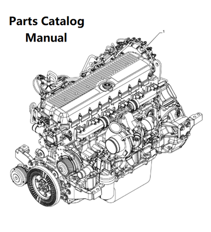 Parts Catalog Manual - New Holland V010 Engine F3HGE613B PN/5802712029 - PDF File Download