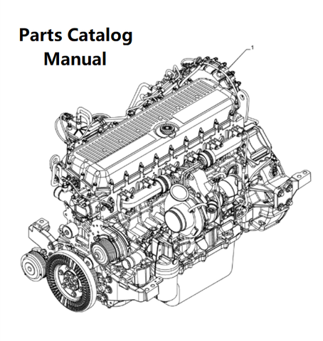 Download Parts Catalog Manual - New Holland V010 Engine F3JGE613A PN/5802711999 - PDF File 