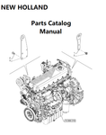 New Holland V018 Engine Parts Catalog Manual F2CGE613E PN/5802726641 - PDF File