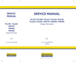 New Holland VL570, VL600, VL610, VL620, VL630, VL640, VL660, VM370, VM460, VN300 Grape Harvester Service Repair Manual 6048233100 - Manual labs
