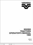 New Holland Versatile 935, 950 Tractors Operator’s Manual 42093521 - Manual labs