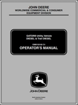 Download PDF For John Deere Gator Utility Vehicle Dieel & Trail Diesel Operator's Manual OMM150182