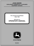 Download PDF For John Deere 7200, 7400 Trim And Surrounds Mower Operator's Manual OMTCU29637