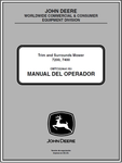 Download PDF For John Deere 7200, 7400 Trim And Surrounds Mower Operator's Manual OMTCU29641