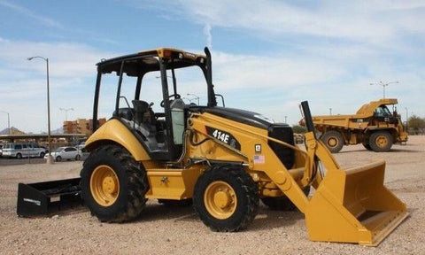 OPERATION & MAINTENANCE MANUAL - CATERPILLAR 414E BACKHOE LOADER S/N ELB PDF DOWNLOAD - Manual labs