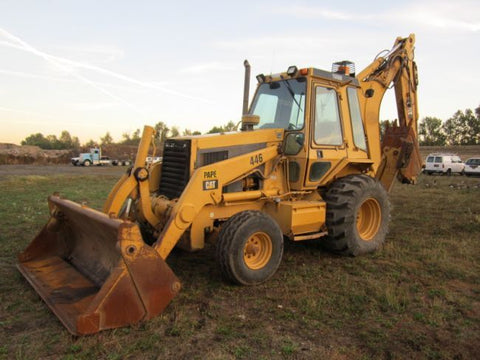 OPERATION & MAINTENANCE MANUAL - CATERPILLAR 446 BACKHOE LOADER S/N 6XF PDF DOWNLOAD - Manual labs