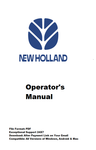E6059 Fordson Major 1953-1964 - New Holland Operator's Manual 42881000 Download PDF - Manual labs