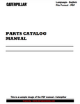 PARTS CATALOG MANUAL - (CAT) CATERPILLAR C-12 TRUCK ENGINE S/N GEP - PDF BOOK (DELIVERY) - Manual labs