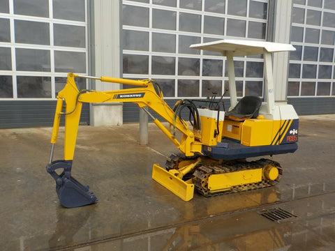 Download PDF For PC05-5 Komatsu Crawler Excavator Parts Catalog Manual S/N 2501-UP