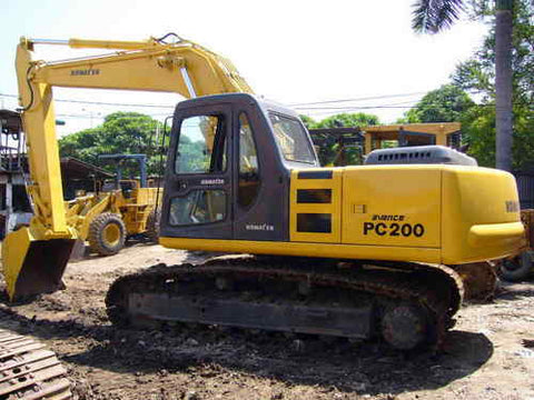 PC200-6 Komatsu Hydraulic Excavator Service Repair Manual SN: C10001 and up Download PDF - Manual labs
