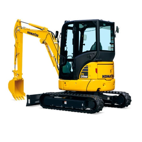 Download PDF For PC30MR-5 Komatsu Crawler Excavator Parts Catalog Manual S/N 50001-UP